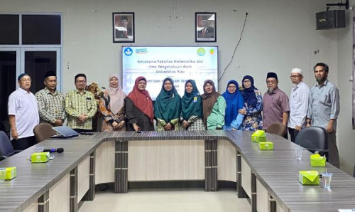 MOU dengan FMIPA Universitas Riau